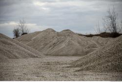 Photo Textures of Background Gravel Mining